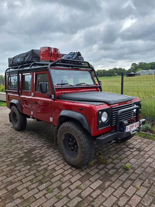 Defender 110, Auto's, Land Rover, Particulier, Defender, Diesel, SUV of Terreinwagen, Handgeschakeld, Rood, Ophalen