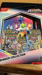 Prismatic Evolution Binder Collection, Hobby en Vrije tijd, Verzamelkaartspellen | Pokémon, Ophalen, Nieuw, Meerdere kaarten, Foil