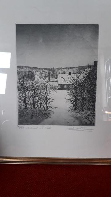emiel de cooman ets sneeuw in 't land 1971 94/100 beschikbaar voor biedingen