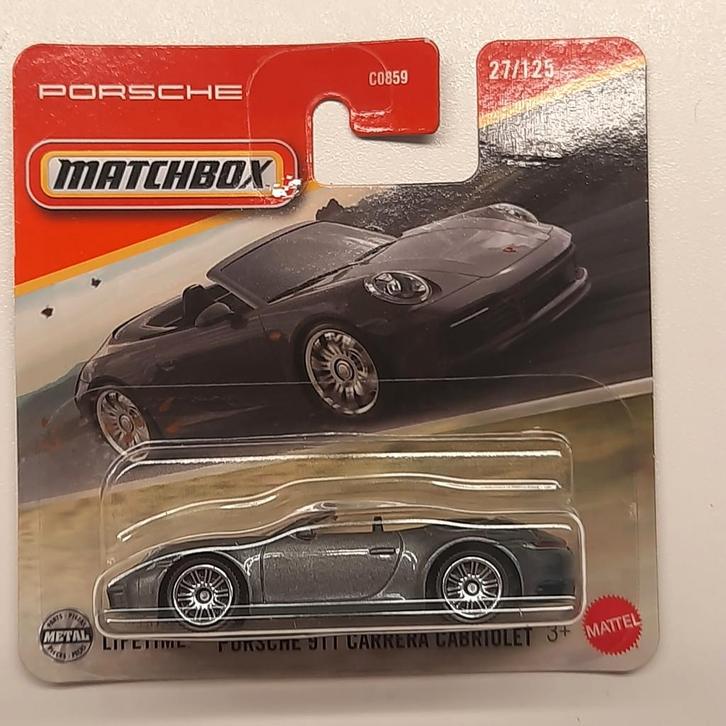 MATCHBOX THAI: PORSCHE 911 CARRERA CABRIO*NEW*SEALED*, Hobby en Vrije tijd, Modelauto's | 1:87, Nieuw, Auto, Matchbox, Ophalen