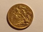 1890 Gold Sovereign Coin Queen Victoria Jubilee Head, Ophalen, Overige landen, Losse munt, Goud