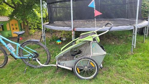 Remorque à vélo double Croozer Kids2, Vélos & Vélomoteurs, Accessoires vélo | Remorques, Utilisé, Remorque pour enfant, Pliable