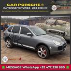 Porsche Cayenne V8 Turbo (2006) — Tiptronic-versnellingsbak, Auto's, Automaat, Leder, 376 g/km, 5 zetels