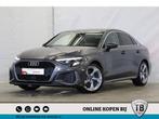 Audi A3 Limousine 35 TFSI 150pk S-Tronic S Line edition Navi, Te koop, Zilver of Grijs, Berline, Bedrijf