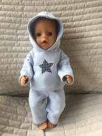 293. Babyborn: Nieuwe lichtblauwe jogging, Ophalen of Verzenden, Nieuw, Babypop