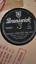 Grammofoonplaten 78 toeren Bill haley, Antiek en Kunst, Ophalen