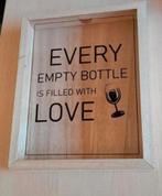 Houten kader voor wijnkurken, Enlèvement ou Envoi, Comme neuf