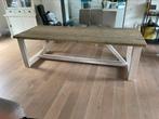 Eettafel in steigerhout 250cm x 96cm x 75cm, Huis en Inrichting, Tafels | Eettafels, Ophalen, Gebruikt, 200 cm of meer, 50 tot 100 cm