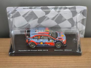 Hyundai i20 wrc 1/43 2019 T neuville-N gilsoul, Enlèvement, Neuf