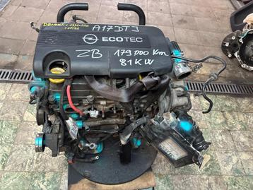 MOTEUR 1700 TURBO DIESEL OPEL ZAFIRA B EURO 5 A17DTJ, RUE BRIGADE PIRON 307, Enlèvement, Utilisé, Garage_bila@yahoo.fr