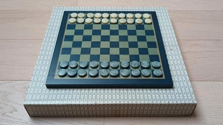 Ongebruikt Dambord Luxe uitvoering Nieuwstaat, Hobby en Vrije tijd, Gezelschapsspellen | Bordspellen, Zo goed als nieuw, Ophalen