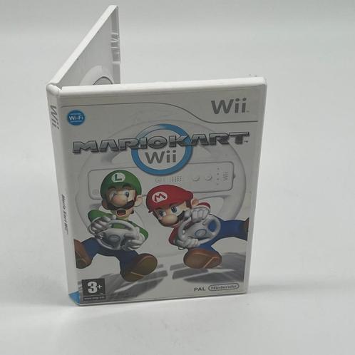 NINTENDO Wii Game - Mario Kart - in nette staat, Games en Spelcomputers, Games | Nintendo Wii, Gebruikt, Racen en Vliegen, 3 spelers of meer