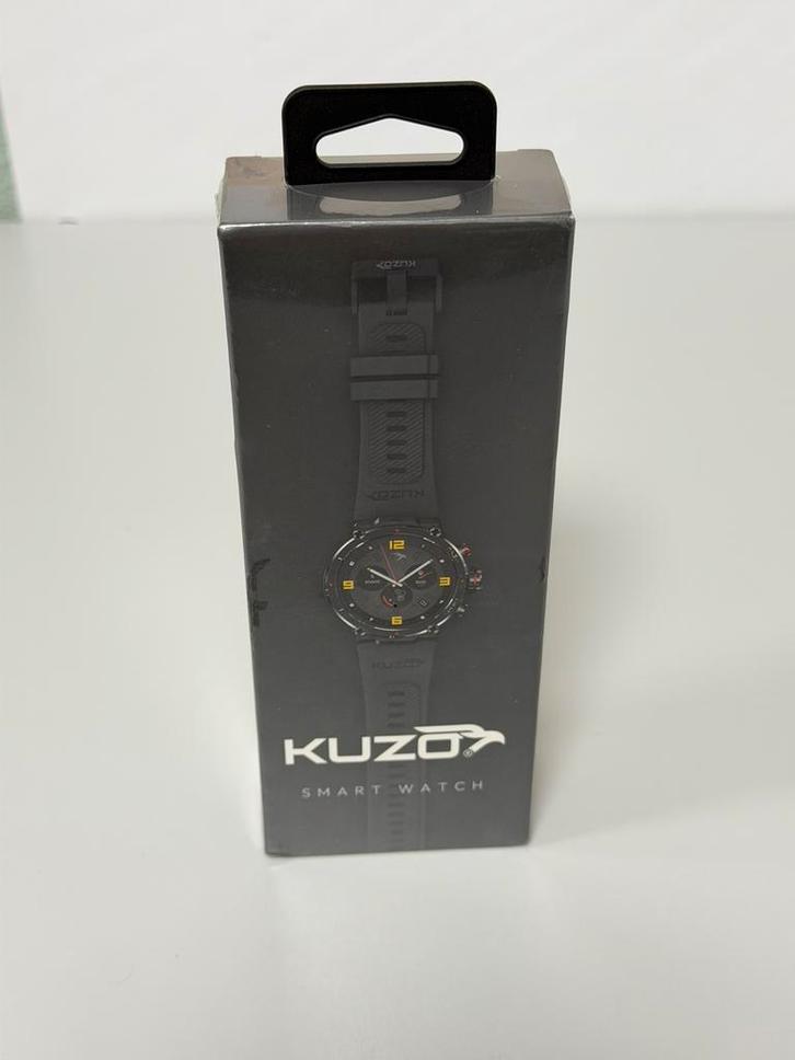 Montre connectée Kuzo II FS-2 noire GPS AMOLED | New Sealed, Bijoux, Sacs & Beauté, Montres connectées, Neuf, Android, Noir, Distance