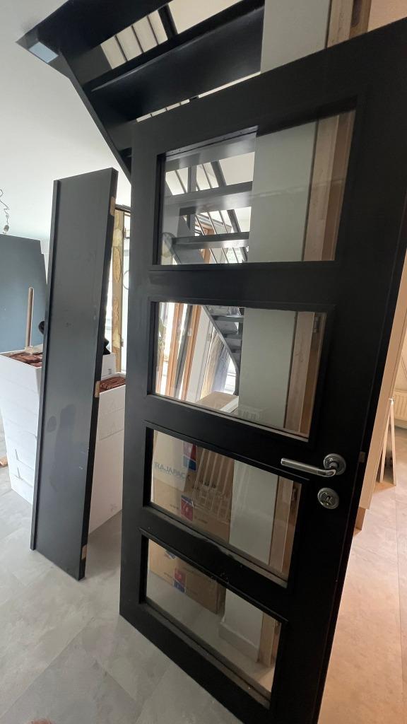 5 binnendeuren, Doe-het-zelf en Bouw, Deuren en Vliegenramen, Gebruikt, Binnendeur, Hout, Ophalen