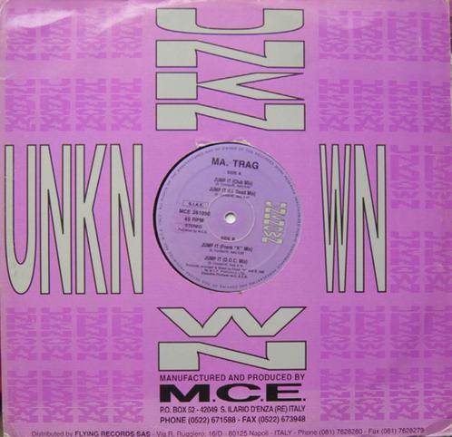 MA TRAG JUMP FIT MAXI 12" retro house, Cd's en Dvd's, Vinyl | Dance en House, Zo goed als nieuw, Techno of Trance, 12 inch, Ophalen of Verzenden