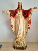 Heilig Hartbeeld met originele kleur 67 cm, Antiquités & Art, Antiquités | Objets religieux, Enlèvement