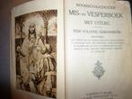 Mis en vesperboek, Ophalen of Verzenden, Gebruikt