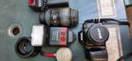 NIKON F 50 reflex met extra lens enz.., Ophalen of Verzenden, Zo goed als nieuw, Nikon