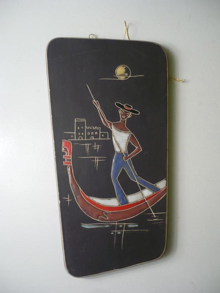 Mooie vintage wanddecoratie Ruscha keramik West-Germany, Antiek en Kunst, Antiek | Keramiek en Aardewerk, Ophalen of Verzenden