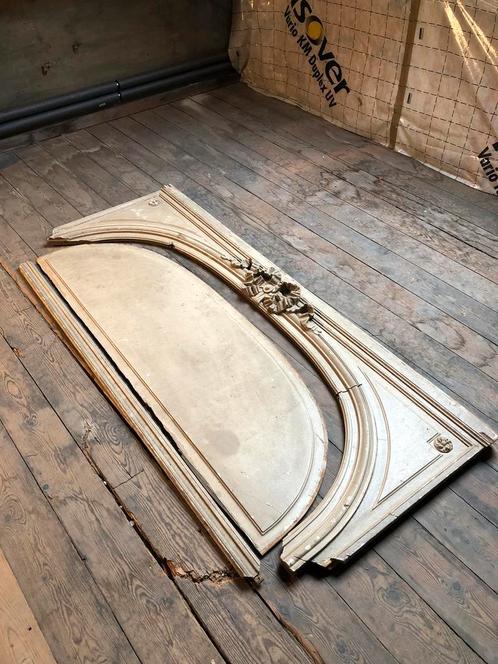 ANTIEK HOUTEN PANEEL HOUTSNIJWERK FRANS CHATEAU, Antiek en Kunst, Antiek | Overige Antiek, Ophalen