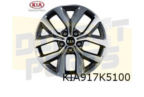 Kia Sportage (SL) velg alu. 6.5J x 17" (8/10-1/16) Origineel, Auto-onderdelen, Banden en Velgen, Band(en), 17 inch, Personenwagen
