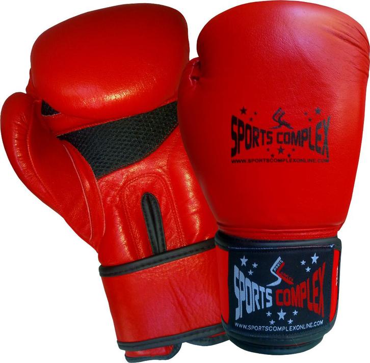 Bokshandschoenen Leer 12oz Muay Thai Kickboxing Fitness MMA, Sport en Fitness, Boksen, Nieuw, Bokshandschoenen, Ophalen of Verzenden