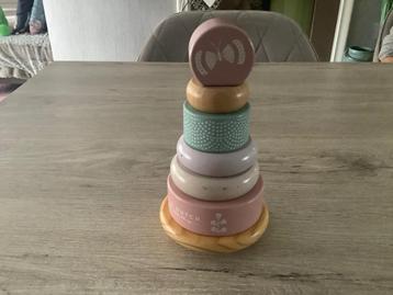 Little Dutch houten stapeltoren (19 cm) beschikbaar voor biedingen