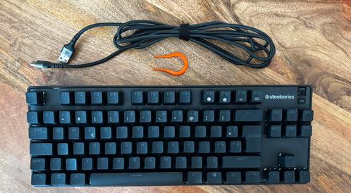 Steelseries Apex 9 TKL Toetsenbord, Computers en Software, Toetsenborden, Zo goed als nieuw, Qwerty, Bedraad, Gaming toetsenbord