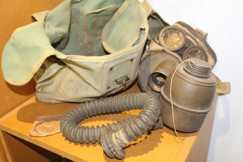 Frankrijk WW2 Antigasmasker ANP 31, Verzamelen, Militaria | Tweede Wereldoorlog, Landmacht, Kleding of Schoenen, Verzenden