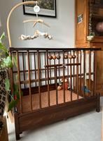 Vintage houten park incl. matras en overtrekken, Kinderen en Baby's, Ophalen, Gebruikt