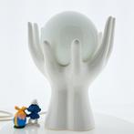 Hands of Hope lamp, Huis en Inrichting, Ophalen, Vintage, Minder dan 50 cm, Glas