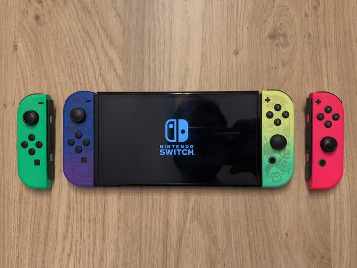 Switch OLED (Slatoon 3) + microSD 512Go + pochette + Joy Con, Consoles de jeu & Jeux vidéo, Consoles de jeu | Nintendo Switch