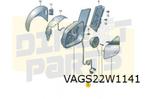 Ford Transit Connect 8/24-,Volkswagen Caddy 1/21- (2K) spieg, Neuf, -, -, Envoi