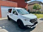 Dacia Dokker TCe 130 GPS stepway plus, Auto's, Stof, 4 cilinders, Wit, 96 kW