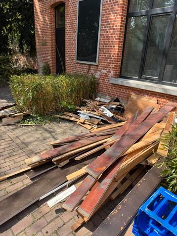 GRATIS HOUT ! Verschillende soorten, Enlèvement