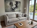 Stijlvolle 3 zit zetel Longueville in stof, Huis en Inrichting, Ophalen, Stof