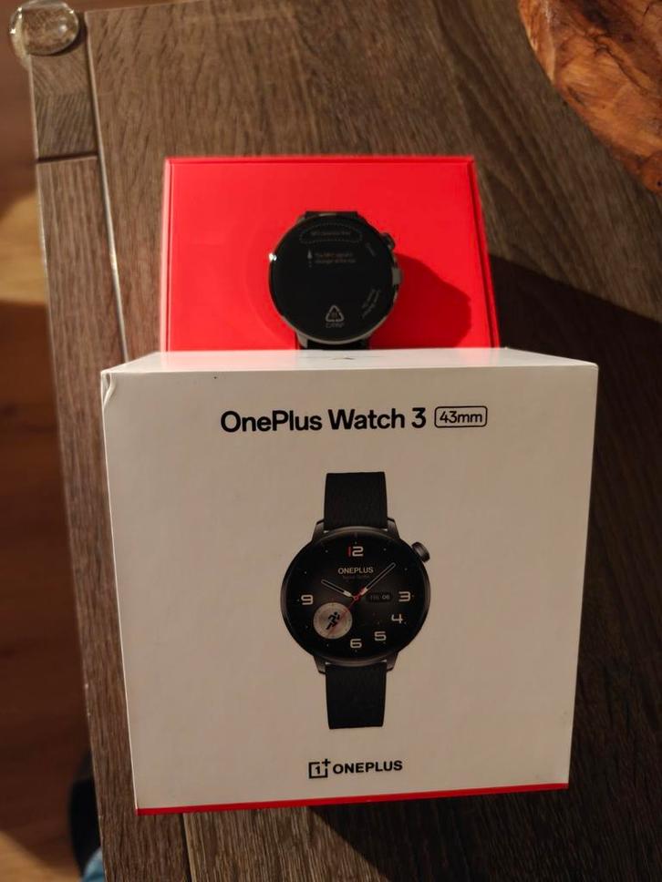oneplus watch 3, Handtassen en Accessoires, Smartwatches, Android, Zwart, Ophalen of Verzenden