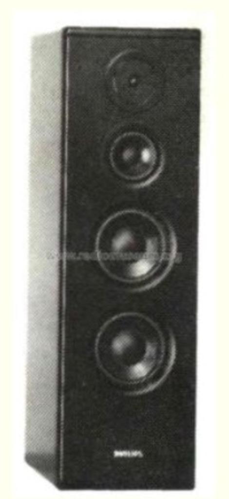 Luidsprekers Philips 70FB820 /04 (2 stuks), Audio, Tv en Foto, Luidsprekerboxen, Gebruikt, Front, Rear of Stereo speakers, 120 watt of meer