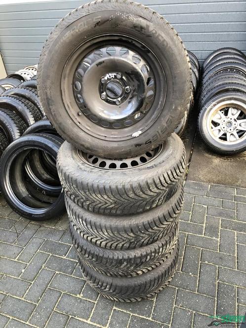 195-65-1591H Opel Zafira en Astra, Saab Winterbandenset Vred, Auto-onderdelen, Banden en Velgen, Banden en Velgen, Winterbanden