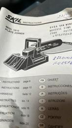 Skil plate joiner, Ophalen, Gebruikt