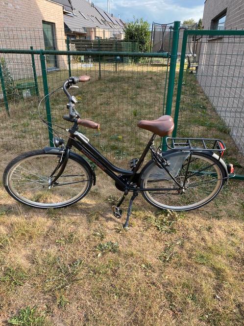 Hollandia Down Town Deluxe, Fietsen en Brommers, Fietsen | Dames | Damesfietsen, Gebruikt, Overige merken, (Extra) lage instap