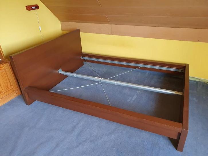 Ikea Malm bed 140 x 200 cm — met boxspring en matrasoptie, Huis en Inrichting, Slaapkamer | Bedden, Gebruikt, Tweepersoons, 140 cm