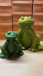 Groene kikkers, tuindecoratie, Tuin en Terras, Ophalen of Verzenden, Zo goed als nieuw