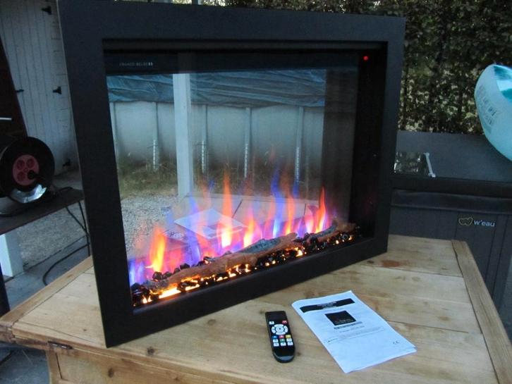 LED sierhaard - verwarming E-UBINAS 1600 watt, Maison & Meubles, Cheminées, Comme neuf, Enlèvement