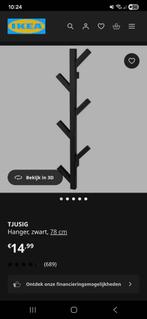 kapstok (zwart) - nog in verpakking, Huis en Inrichting, Woonaccessoires | Kapstokken, Ophalen, Nieuw