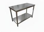 RVS Werktafels met bodemplaat, Doe-het-zelf en Bouw, Ophalen of Verzenden, Nieuw, Inox, Overige typen