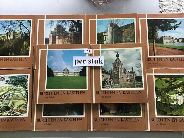 10 boeken "Burchten en Kastelen" van België van Artis, Boeken, Geschiedenis | Stad en Regio, Zo goed als nieuw, Ophalen of Verzenden