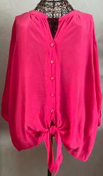 Mayerline 48 Nieuw prachtige Fuchsia blouse met detail, Kleding | Dames, Grote Maten, Mayerline, Overige kleuren, Blouse of Tuniek