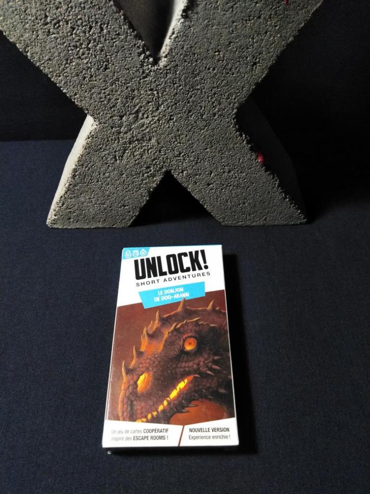 Échange - Unlock Short - Le Donjon de Doo-Arann ! Pas de ven, Hobby en Vrije tijd, Gezelschapsspellen | Kaartspellen, Gebruikt