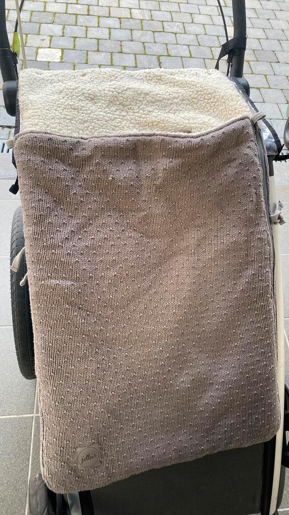 Jollein voetenzak groep0+3, Kinderen en Baby's, Kinderwagens en Combinaties, Zo goed als nieuw, Ophalen of Verzenden